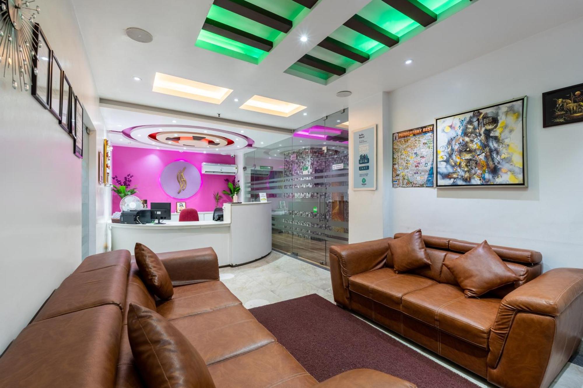 Treebo South Avenue, 700 Mts From Promenade Beach Pondicherry Ngoại thất bức ảnh