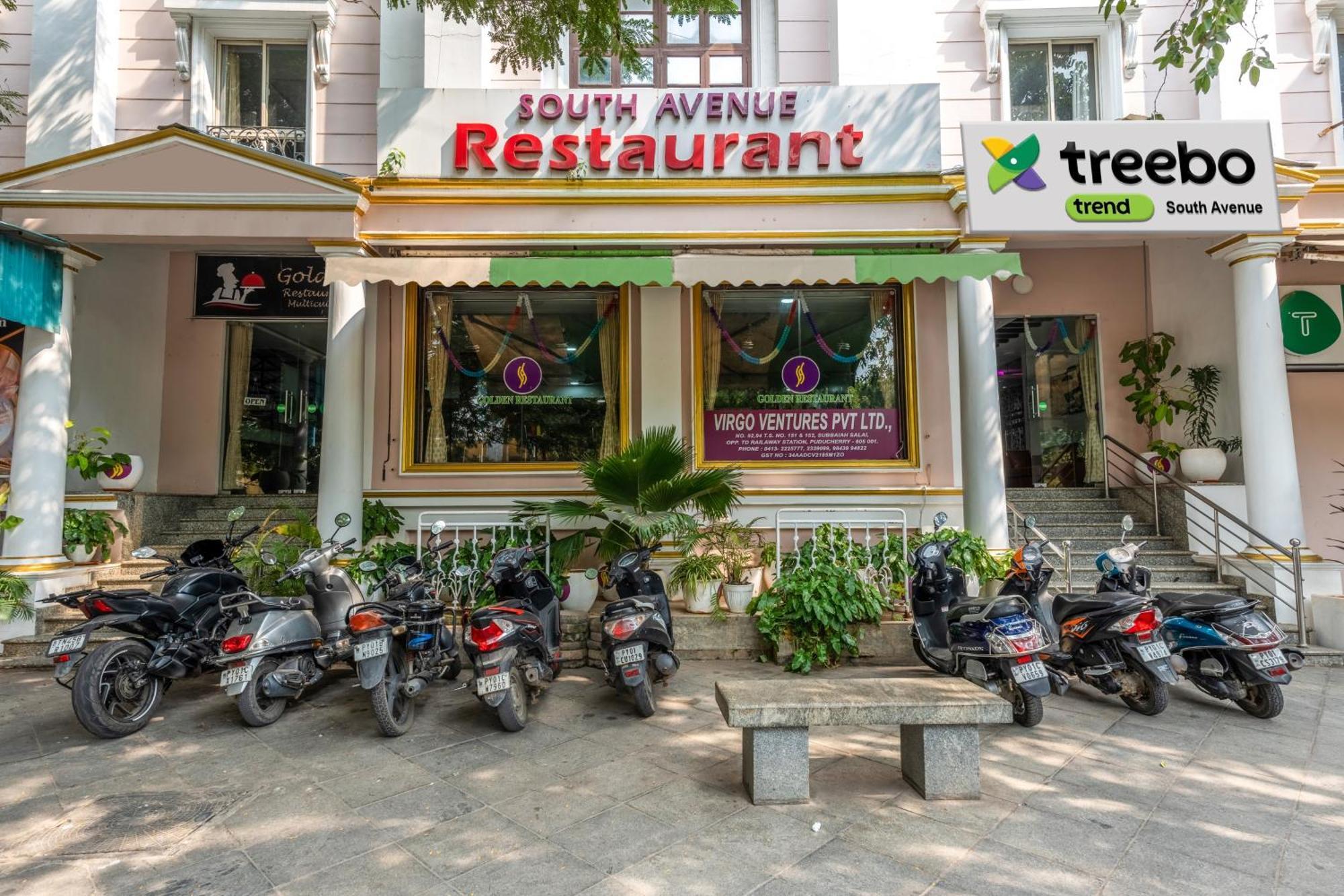 Treebo South Avenue, 700 Mts From Promenade Beach Pondicherry Ngoại thất bức ảnh