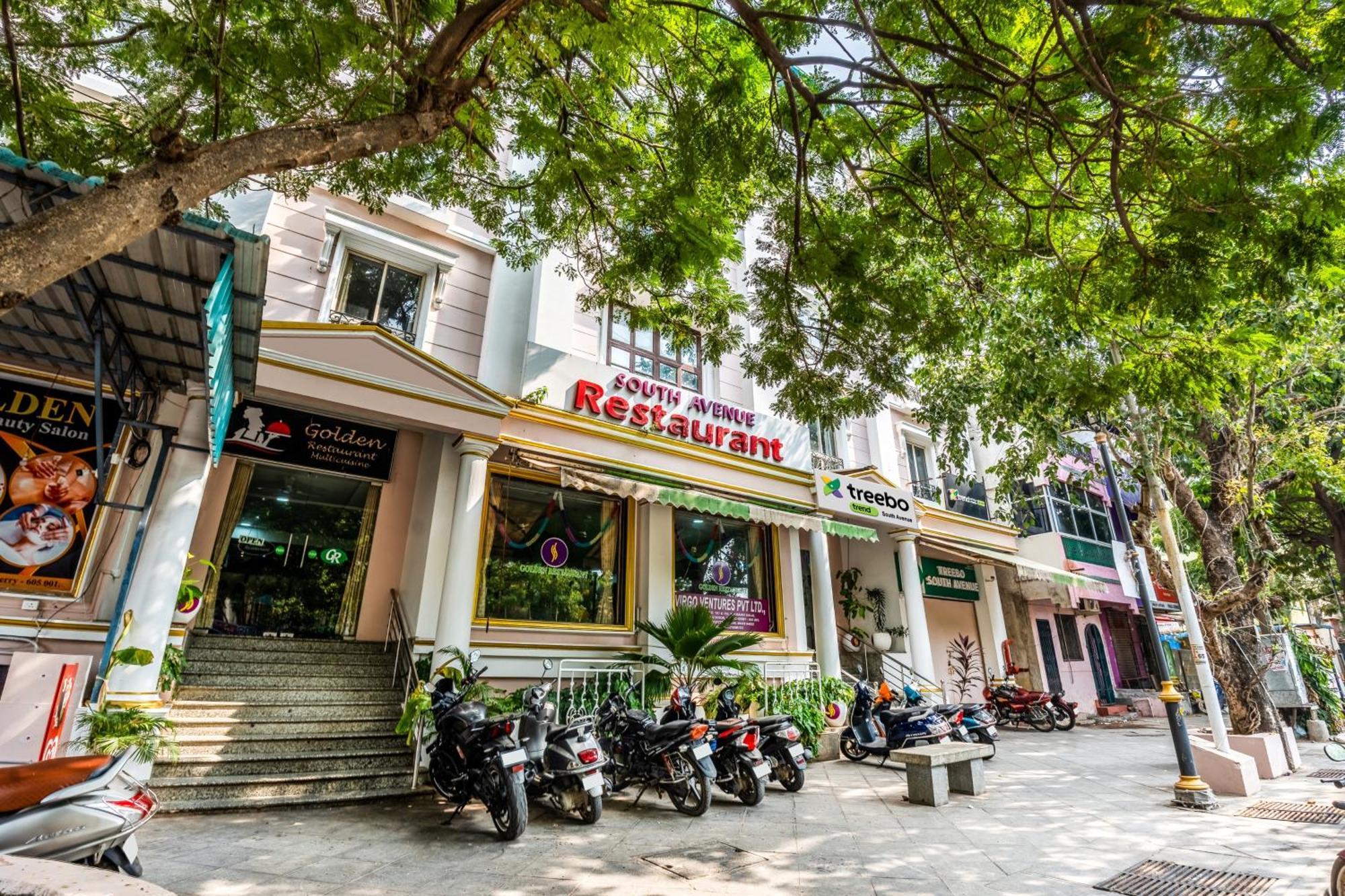 Treebo South Avenue, 700 Mts From Promenade Beach Pondicherry Ngoại thất bức ảnh